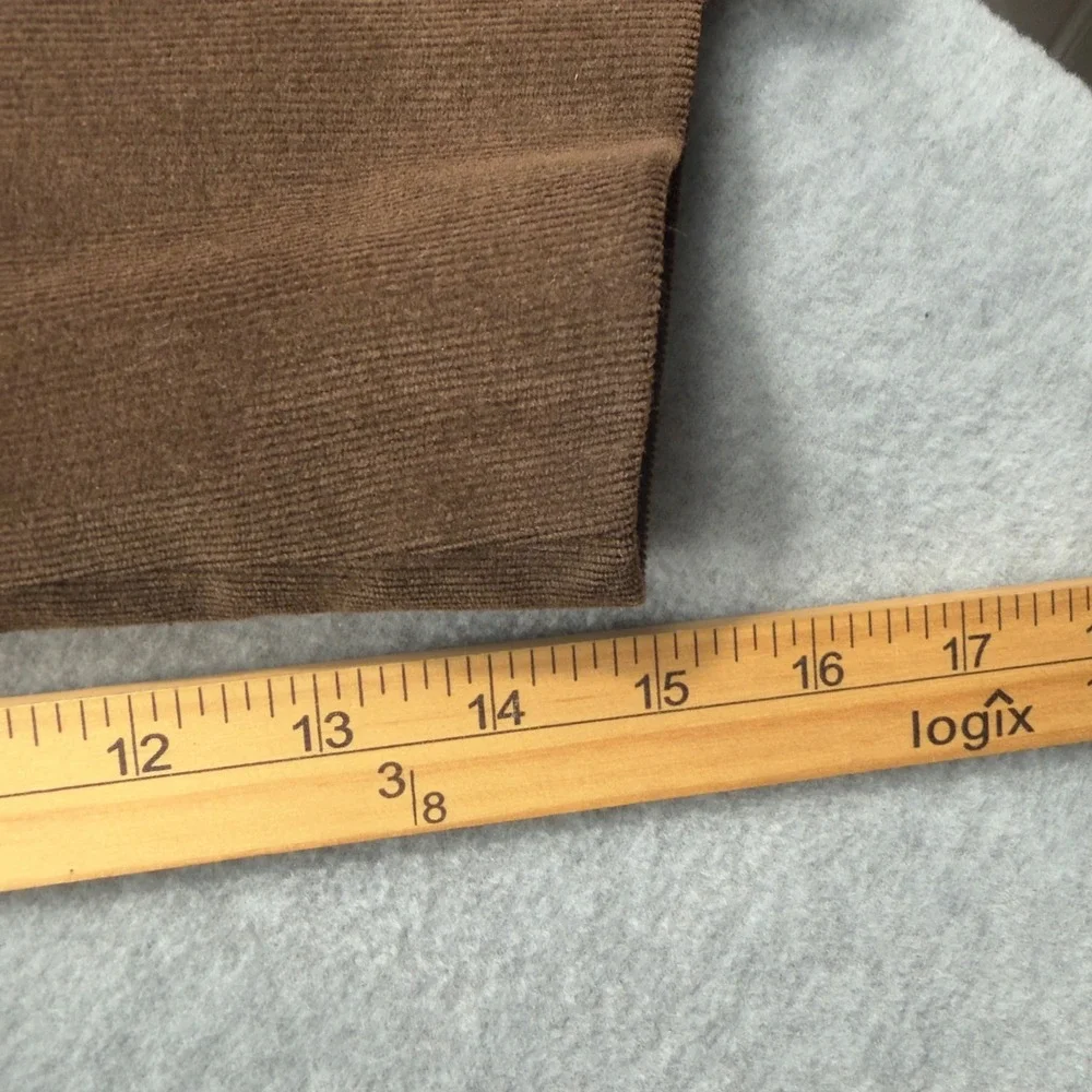 Lauren Ralph Lauren Corduroy Sport Coat Mens Brown Elbow Patch Two-Button Blazer